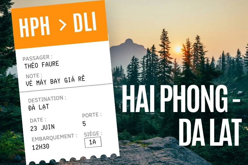 B&iacute; quyết săn v&eacute; m&aacute;y bay từ Hải Ph&ograve;ng đi Đ&agrave; Lạt gi&aacute; rẻ tại Vietnam Booking