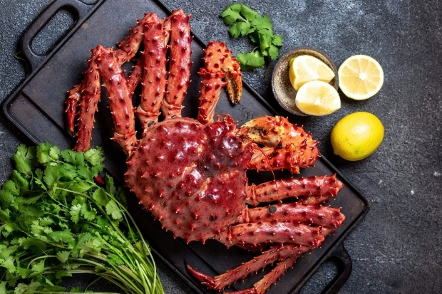 Cua Hoàng Đế Alaska tươi ngon hấp dẫn tại Seattle