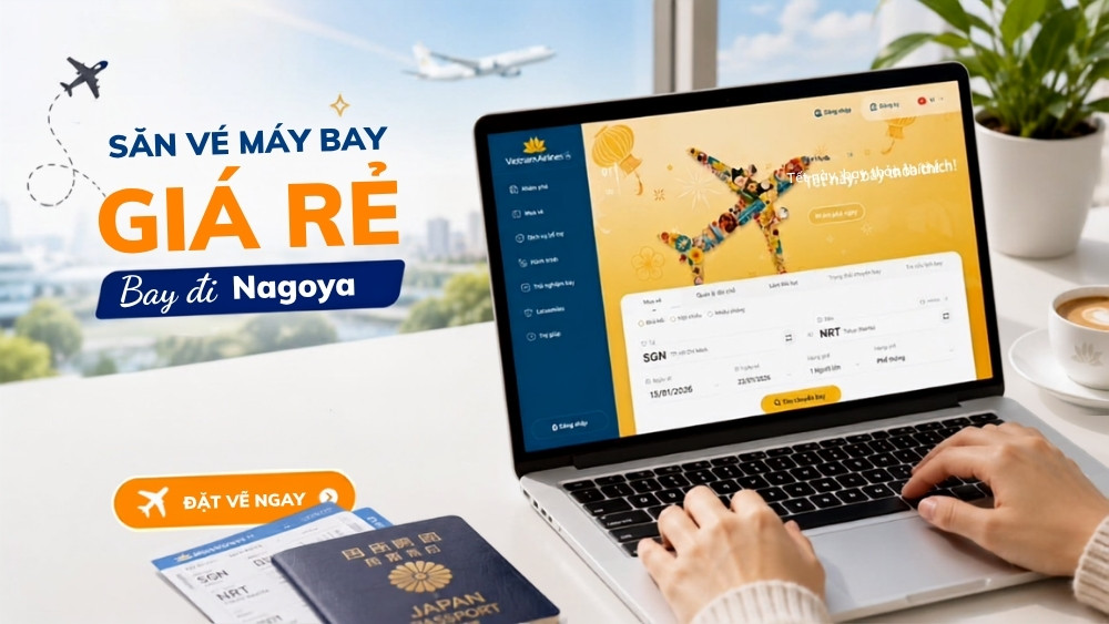 săn v&eacute; m&aacute;y bay đi Nagoya gi&aacute; rẻ