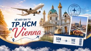 Vé máy bay từ TP.HCM đi Vienna giá rẻ chỉ từ 10.000.000 VND