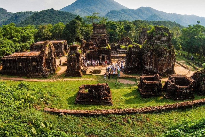 Th&aacute;nh địa Mỹ Sơn từng l&agrave; trung t&acirc;m t&ocirc;n gi&aacute;o v&agrave; nghi lễ quan trọng của vương triều Chăm Pa