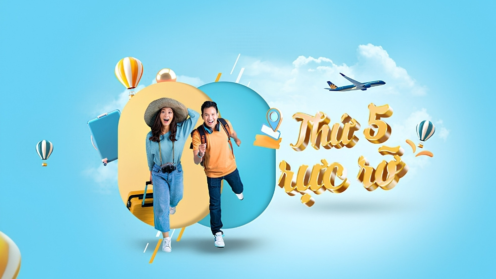 Chương tr&igrave;nh Thứ 5 rực rỡ của Vietnam Airlines