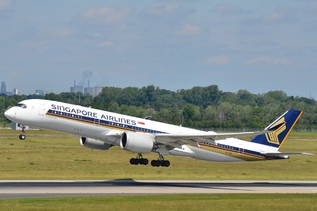 M&aacute;y bay Singapore Airlines