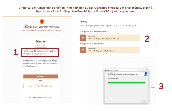 c&agrave;i phần mềm k&yacute; điện tử