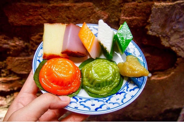 Du lịch Malacca - Bánh Nyonya Kuih