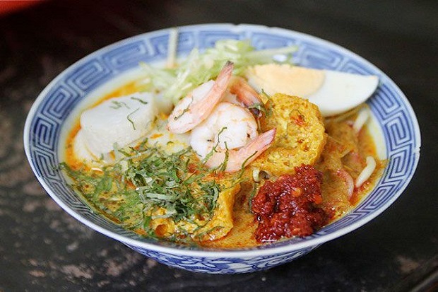 Du lịch Malacca - Mì Nyonya Laksa