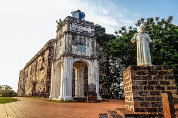 Du lịch Malacca - nhà thờ St. Paul