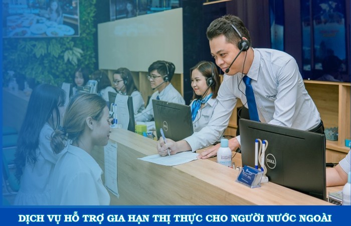 dịch vụ hỗ trợ gia hạn visa Việt Nam