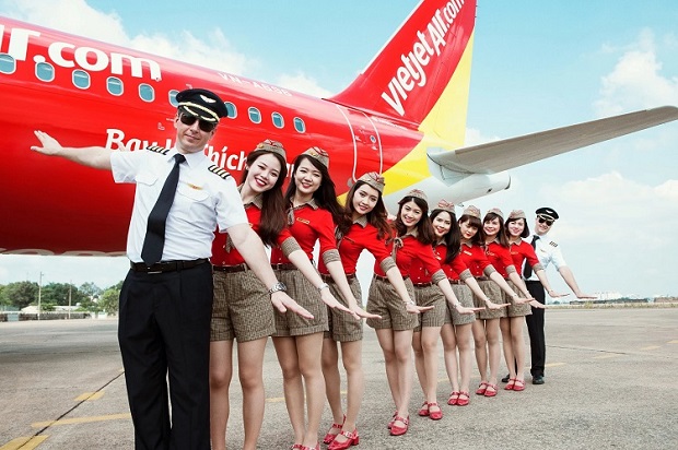 Gi&aacute; v&eacute; m&aacute;y bay Vietjet Vinh S&agrave;i G&ograve;n