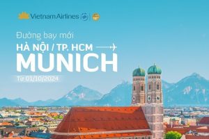 Vietnam Airlines – Ưu Đãi Khủng Bay Thẳng Tới Munich