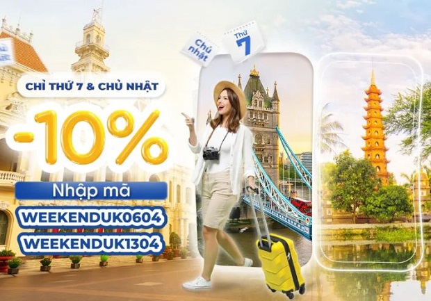 Khuyến m&atilde;i Vietnam Airlines bay thẳng London