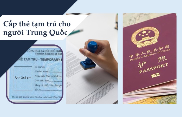 cấp thẻ tạm tr&uacute; cho người Trung Quốc
