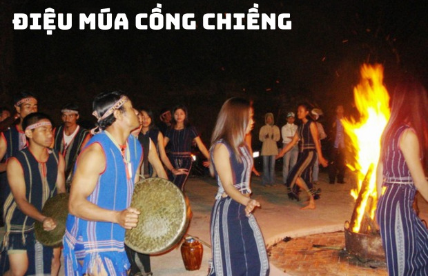 Tour giao lưu cồng chiêng Đà Lạt | Núi Langbiang – Uống rượu cần