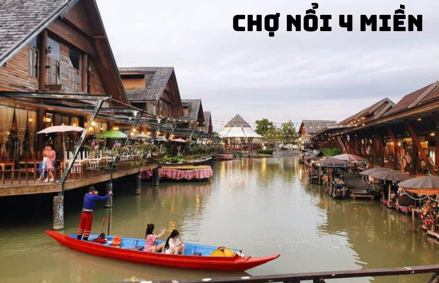 Tour Thái Lan 5N4Đ đi Bangkok – Pattaya chợ nổi 4 miền | Bay hãng Vietnam Airlines