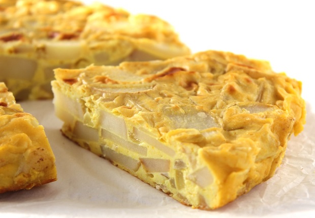 Tortilla Espanola thoạt nhìn khá đơn giản nhưng hương vị lại khiến các thực khách không ngừng tấm tắc khen ngợi Tortilla Espanola