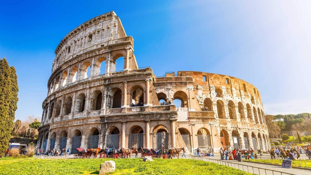  đấu trường cổ colosseum tại &Yacute;
