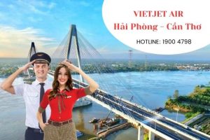 Vé máy bay Hải Phòng Cần Thơ Vietjet