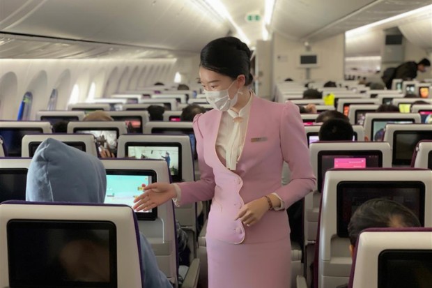 dịch vụ h&agrave;ng kh&ocirc;ng Juneyao Air