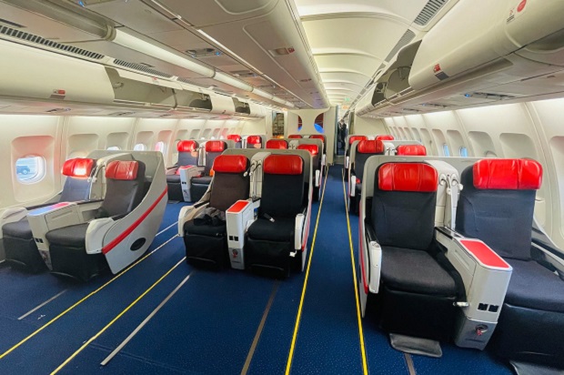 Hạng thương gia của Kam Air