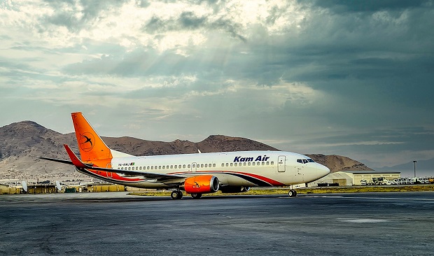 Đổi v&eacute; m&aacute;y bay Kam Air