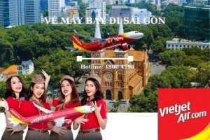 Vé máy bay Vietjet đi Sài gòn