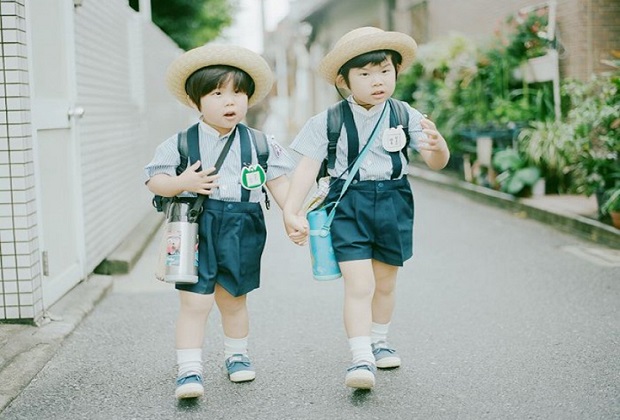 điều ngộ nghĩnh chỉ có ở nhật bản - trẻ em nhật bản tự đi học
