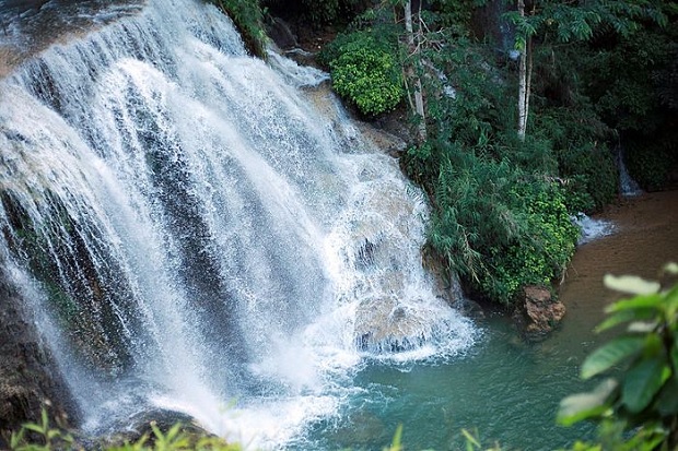 Du lịch Campuchia mùa xuân - Thác nước Kachang