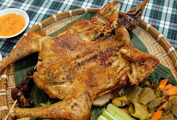 gà đốt Kampot - giá cả gà đốt Kampot