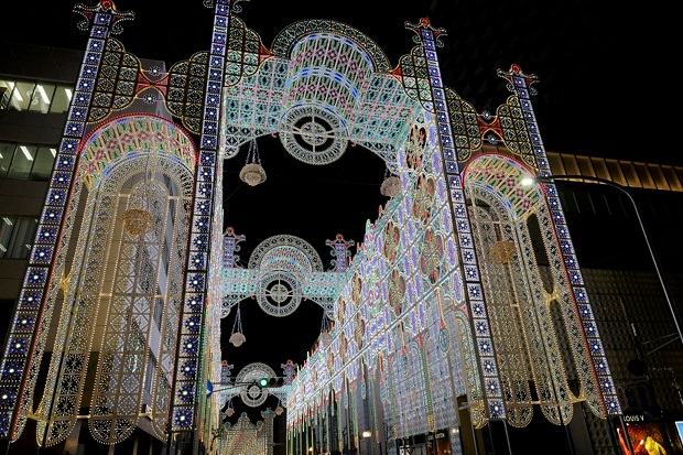 Lễ hội &aacute;nh s&aacute;ng m&ugrave;a đ&ocirc;ng tại Nhật Bản - Kobe Luminarie
