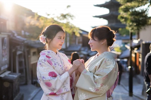 Trang phục tham dự lễ hội &aacute;nh s&aacute;ng m&ugrave;a đ&ocirc;ng tại Nhật Bản