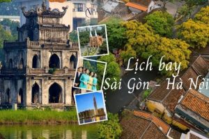 Lịch bay Sài Gòn (TP.HCM) – Hà Nội mới nhất năm 2024