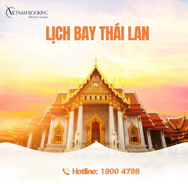 lịch bay Thái Lan