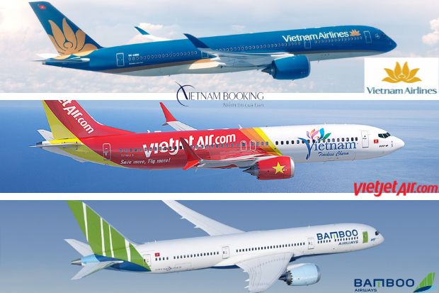 Các hãng bay đi TPHCM