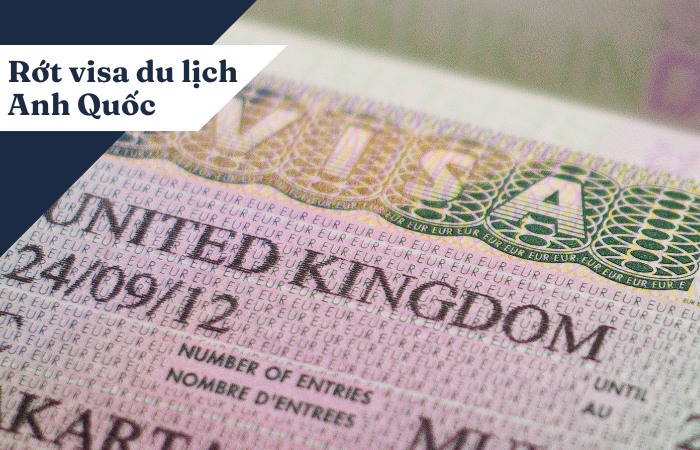 Rớt visa du lịch Anh? Nguyên nhân và cách xử lý khi bị từ chối visa Anh