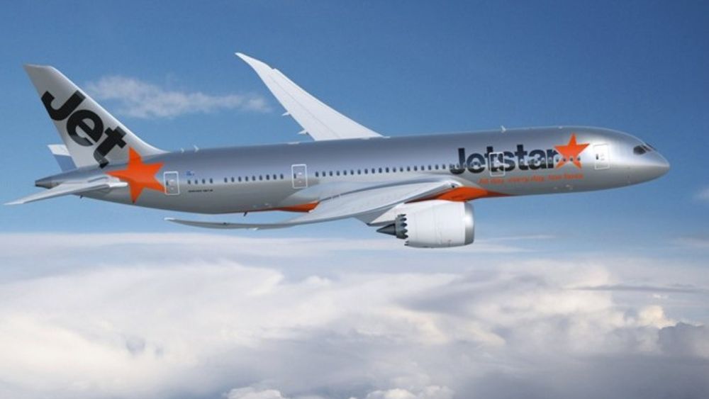 M&aacute;y bay Jetstar tr&ecirc;n h&agrave;nh tr&igrave;nh bay đến Sydney Australia