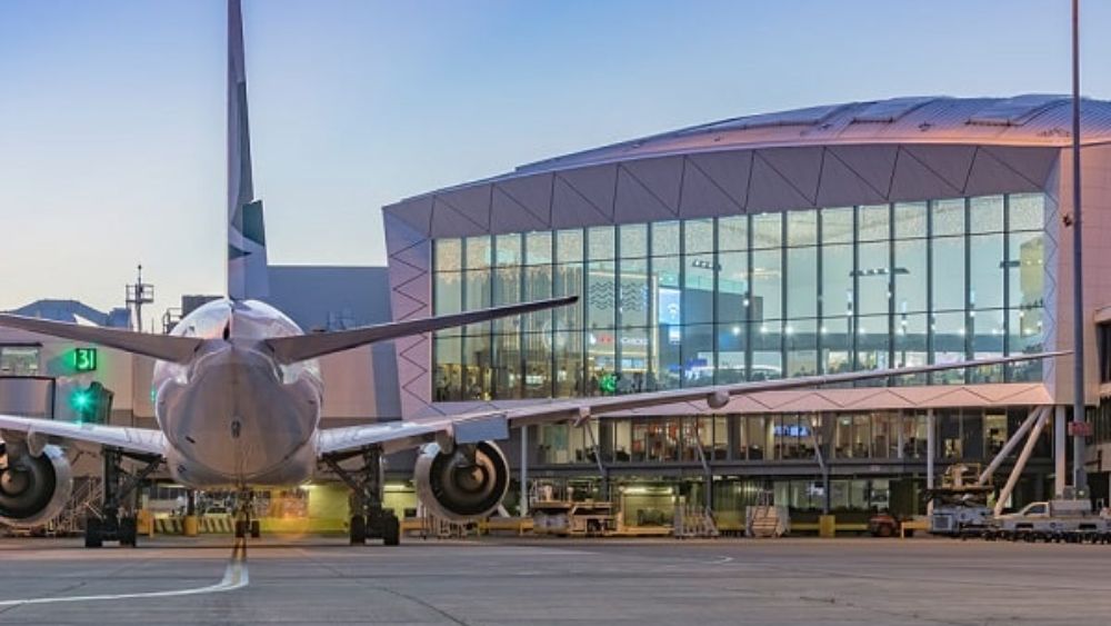 Nh&agrave; ga quốc tế tại s&acirc;n bay Sydney Kingsford Smith Australia