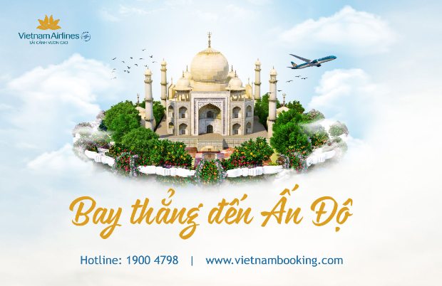 Vé máy bay Vietnam Airlines đi Ấn Độ