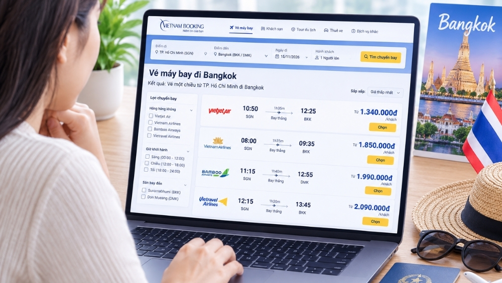 gi&aacute; v&eacute; m&aacute;y bay đi Bangkok