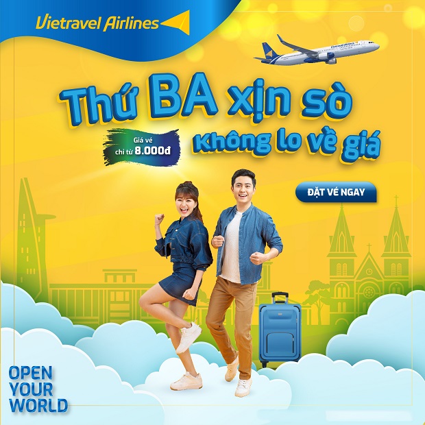 Ưu đãi Vietravel Airlines