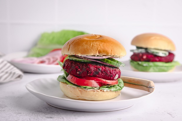 Hamburger củ dền&nbsp;