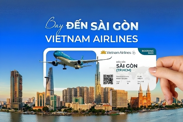 V&eacute; m&aacute;y bay Vietnam Airlines đi S&agrave;i G&ograve;n - Trải nghiệm đẳng cấp c&ugrave;ng Vietnam Airlines