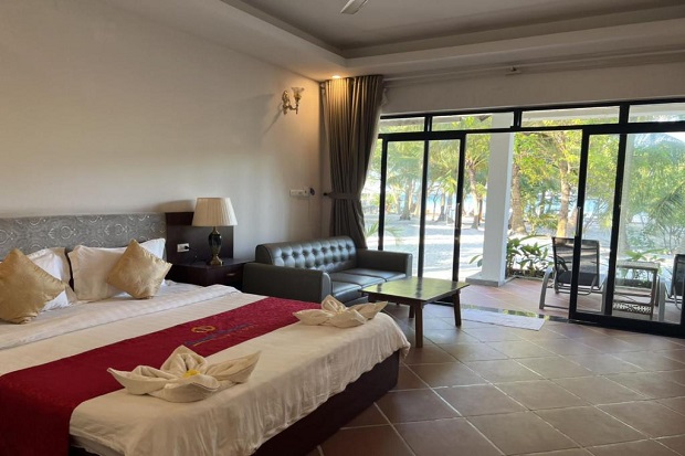 Resort trên vịnh đảo Saracen