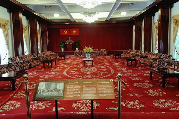 Phòng khánh tiết - Dinh Độc Lập