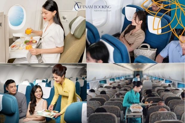 Tiện ích máy bay Vietnam Airlines