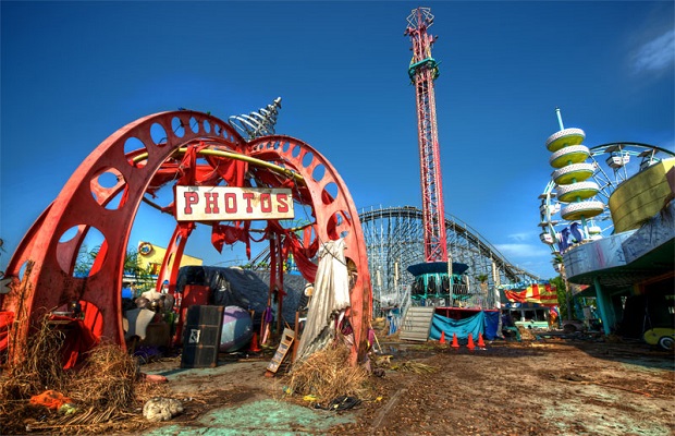 công viên bị bỏ hoang - Six Flags New Orlean