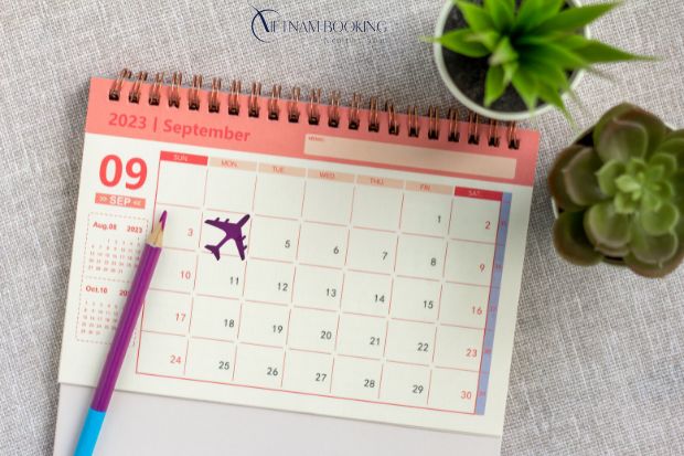 Chọn thời điểm bay phù hợp