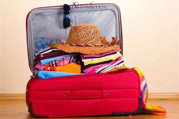 Chuẩn bị hành lý đi máy bay