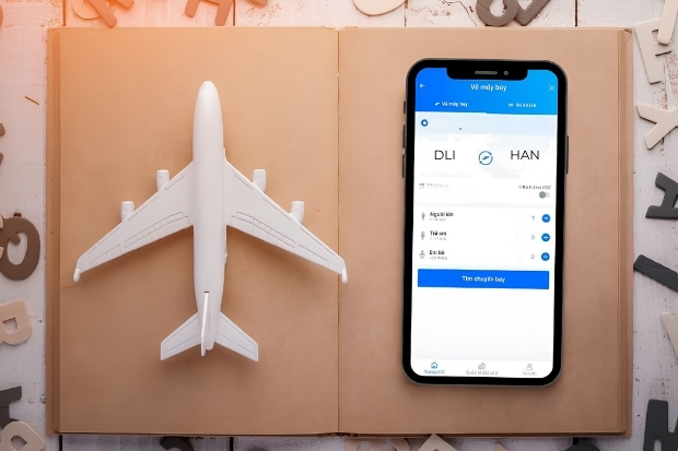 Hướng dẫn đặt v&eacute; m&aacute;y bay Đ&agrave; Lạt đi H&agrave; Nội online 
