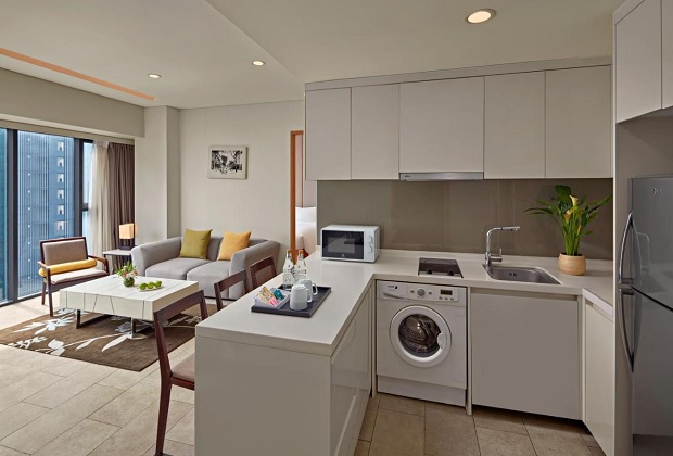 tiện nghi phòng ở Novotel Living Saigon South