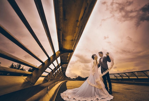 chụp hình ở cầu ánh sao